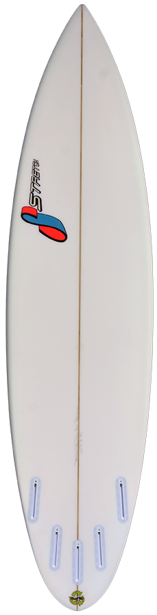 Semi-Gun surfboard