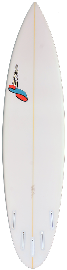 Semi-Gun surfboard