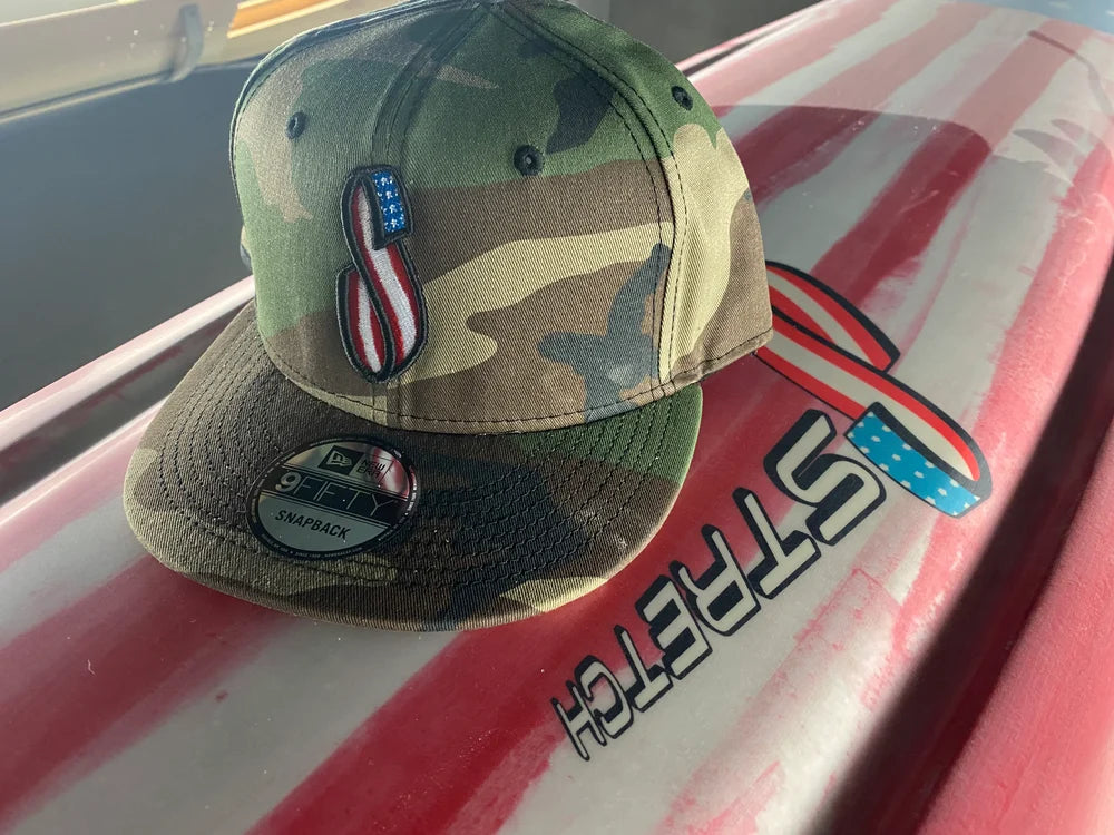 New Era Camo USA Snap Back